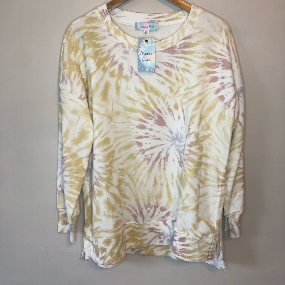 NWT Hippie Rose Sweatshirt